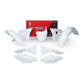RTech Honda CRF450R 17-18 CRF250R 2018 White Plastics Kit