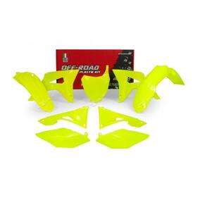 RTech Honda CRF450R 17-18 CRF250R 2018 Neon Yellow Plastics Kit