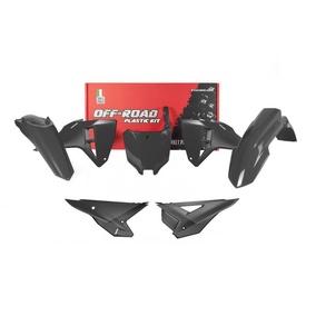 RTech Honda CRF250 CRF450 2025 Black Plastics Kit (5 piece)