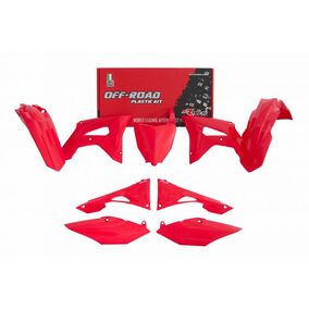 RTech Honda CRF250R 19-21 CRF450R 19-20 Red Plastics Kit