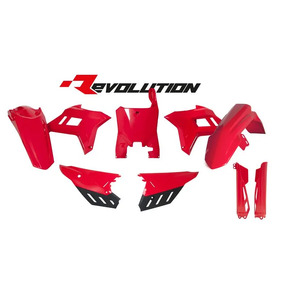 RTech Honda CRF250R 22-23 CRF450R 21-23 Revolution Red Plastics Kit