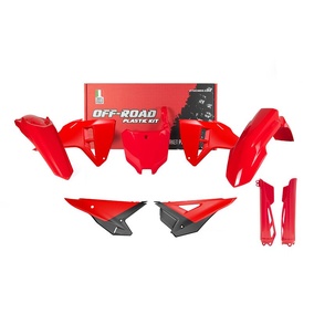 RTech Honda CRF250 CRF450 2025 Red/Black Plastics Kit