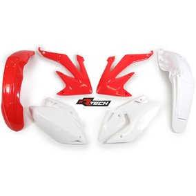 RTech Honda CRF450X 08-17 OEM Red/White Plastics Kit