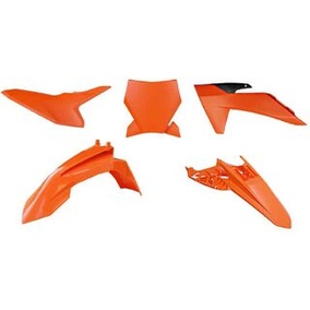 RTech KTM 50 SX 24-25 Orange / Black Plastics Kit