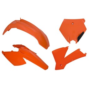 Rtech KTM SX/SXF/EXC/EXCF 03-04 Orange Plastics Kit 