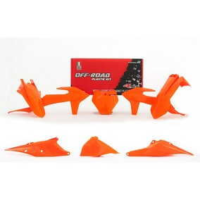 RTech KTM SX/SXF/XC/XCF 19-22 Orange Plastics Kit