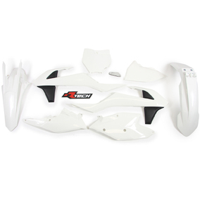 RTech KTM 125-450 SX/SXF 16-18 250-450XCF 16-18 White Plastics Kit