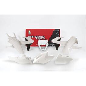 RTech KTM EXC/EXCF 17-19 White Enduro Plastics Kit 