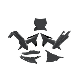 RTech KTM SX SXF XC XCF 2025 Black Plastics Kit
