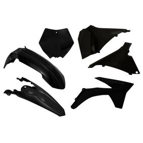 RTech KTM 125-250 SX / SX-F 2012 250-450 SX-F 11-12 Black Plastics Kit 