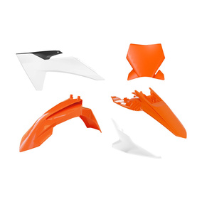 RTech KTM 65SX 24-25 Orange / White Plastics Kit