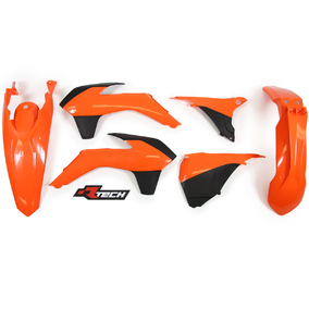 RTech KTM 125-500EXC/EXCF 14-16 OEM Orange Plastics Kit