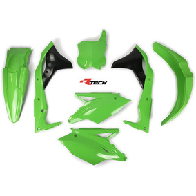 RTech Kawasaki KX250F 17-20 Green Plastics Kit