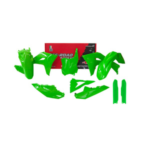 RTech Kawasaki KXF450 KX450X 24-26 KXF250 KX250X 25-26 Full Plastics Kit - Green