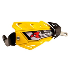 Racetech FLX Handguards with Aluminium Bar Yellow