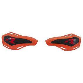 Racetech HP1 Handguards (with dual mount kit) Neon Orange
