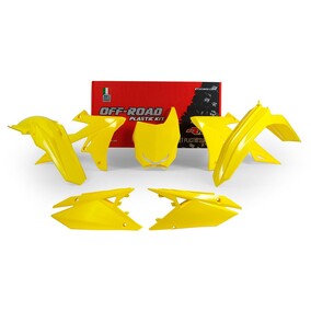 RTech Suzuki RMZ450 18-24 RMZ250 19-24 Yellow Plastics Kit