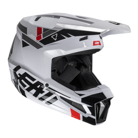 LEATT HELMET MOTO 2.5 V25 WHITE SIZE 2XL 63-64CM