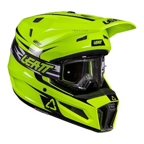 Leatt 2026 3.5 Junior Helmet Kit - Neon Yellow