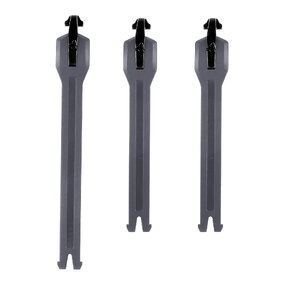 Leatt 3.5 Boot Strap Kit 3-pcs - Grey