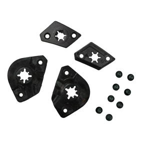 LEATT VISOR ANCHOR KIT ADV 8.5/9.5 W SCREWS
