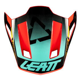 LEATT VISOR MOTO 7.5 V25 RED