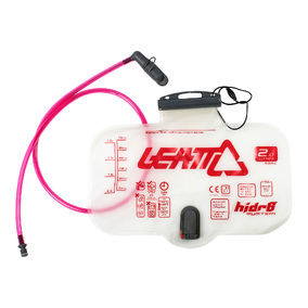 LEATT BLADDER FLAT CLEANTECH 2L HORIZONTAL (70oz) w/ tube and bite valve
