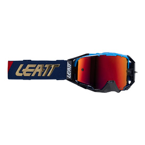 Leatt 6.5 Velocity Cryztal Iriz Goggle - Royal Fuchsia 22 VLT%