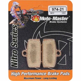 Moto-Master KTM 85SX 12-20 Husqvarna TC85 14-20 Nitro Sport Front Brake Pads 