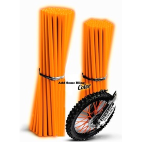 MX Pro Orange Spoke Wraps