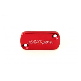 MX Pro Honda CR/CRF/XR Red Front Brake Reservoir Cap