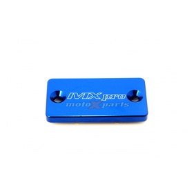 MX Pro Kawasaki Suzuki Yamaha Blue Front Brake Reservoir Cover