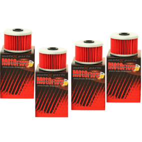 Honda CRF150/250/450 Husqvarna TC/TE Oil Filter 4 Pack Combo Deal - Moto-Flow