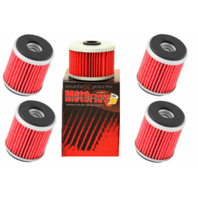 Yamaha YZF/WRF TM 250-450 Oil Filter 4 Pack Combo deal - Moto Flow 