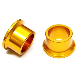 Suzuki RMX250/450 RMZ450 Front Wheel Bearing Spacers Gold - MX Pro 