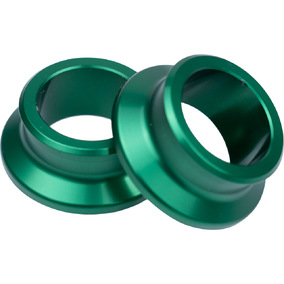 MX Pro Kawasaki KX/KXF/KLX Green Rear Wheel Bearing Spacers