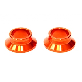 MX Pro KTM 125-450SX/SXF 13-24 Husqvarna FC 15-24 TC 16-24 Orange Rear Wheel Bearing Spacers