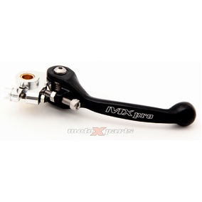 MX Pro Honda CRF 250-450 07-23 Black Folding Brake Lever