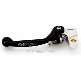 MX Pro Honda CR125-250 CRF-R/X 250-450 Black Folding Clutch Lever 