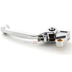 Kawasaki/Yamaha Polished Alloy Folding Clutch Lever - MX Pro