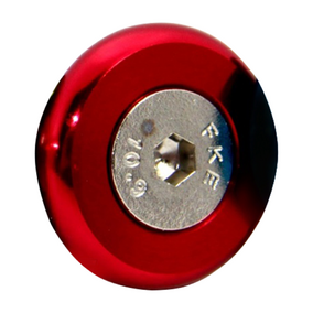Handlebar End Plugs - Red