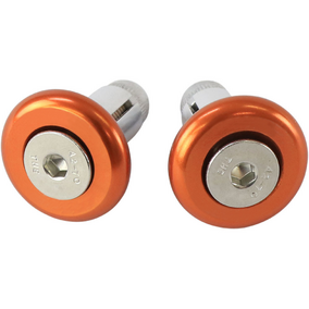 Handlebar End Plugs - Orange