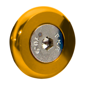 Handlebar End Plugs - Gold