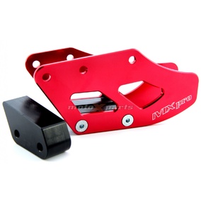 MX Pro Honda CR125/250 05-07 CRF250/450R/X 05-06 Red Alloy Rear Chain Guide