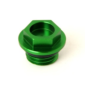 MX Pro Kawasaki KX/KXF/KLX Green Oil Filler Plug