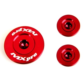 MX Pro Honda CRF Red - Engine Plug Kit