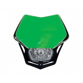 RTech V-FACE Green Headlight with Halogen Bulb