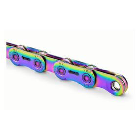YBN MK12E Flat-Top 12-Speed E-Bike Chain 136L (Ti-Rainbow)