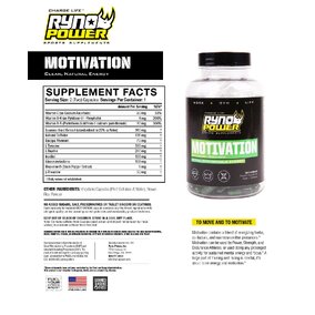 Motivation Pre-Workout Focus Energy Supplement 