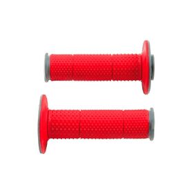 RTech Red/Grey Extra Soft Full Diamond Grips